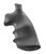 Hogue 19002 Conversion Monogrip Black Rubber with Finger Grooves for S&W K, L Frame with Round Butt TSW|86470