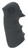 Hogue 47000 Monogrip Finger Grooves Black Rubber with Finger Grooves for Colt King Cobra, Anaconda TSW|86462