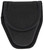 Bianchi 18772 7317 Double Handcuff Case Accumold Black Textured 2-2.25" Hook & Loop TSW|34672