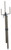 Stealth Cam STCCAMSTICK Cam Stick Tripod Mount Tripod 270 degree Brown Steel