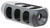 TacFire Tanker Muzzle Brake Black Oxide Steel with 1/2"-28 tpi Threads 2.76" OAL 1.37" Diameter for 5.56x45mm NATO TSW|146748