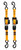 MUDDY MUD-RRS10-2PK 1"X10" RATCHET STRAPS ORG TSW|194712