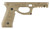 Recover Tactical BC2-02 Grip & Rail System Tan Polymer Picatinny for Most Beretta 92 & M9 Models TSW|142053