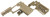 Recover Tactical CC3H-02 Grip & Rail System Tan Polymer Picatinny for Standard Frame 1911 TSW|142061