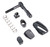 Strike Industries ARMMR Modular Magazine Release made of Steel with Polymer Button & Black Finish for AR-Platform TSW|131389