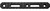 GrovTec US Inc GTSW191 6 Inch 15 Slot Stock AR Black Anodized TSW|30182