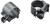 Weaver Mounts 49163 Sure Grip Detachable Rings Matte Black 1" Medium TSW|24080