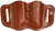 1791 Gunleather MAG21CBRA MAG2.1 Double Mag Holster Classic Brown Leather Belt Slide Belts 1.50" Wide Compatible w/ Single Stack Ambidextrous TSW|112428