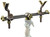 Primos 6580 2-Point Gun Rest Black