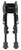 SME SMEBPSPR Shooting Bipod Black Anodized 6-9" Aluminum TSW|101171