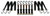 MUDDY MUD-DRS14-6PK 1"X14" DURABLE RATCHET STRAP TSW|194716