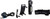 Cyclops CYC-HLH500 Hades Horizon 250/500 Lumens Red/White P9 LED Bulb Black Anodized 100 Meters Distance TSW|136348