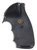 Pachmayr 02521 Gripper Grip Checkered Black Rubber with Finger Grooves for Charter Arms TSW|73025