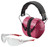 Champion Targets 40624 Eyes & Ears Combo 26 dB Over the Head Pink/Black Adult TSW|74851