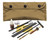 KleenBore POU302T Modular Cleaning Kit Coyote Tan Multi-Caliber Handgun/Rifle Bronze/Nylon Bristles Nylon Case TSW|149214