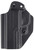 Mission First Tactical HSWSHEZ9AIWBA Appendix Holster IWB/OWB Black Polymer Belt Clip Fits S&W M&P Shield EZ 9 Ambidextrous TSW|143030