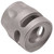 True Precision Inc TPSMICROSS Micro Compensator S-Type Satin Stainless 416R Stainless Steel 1/2"x28 Threads 9mm/380 ACP TSW|163518