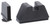 AmeriGlo GL470 Optic Compatible Sight Set for Glock 2XL Tall Serrated Front Sight- Black Rear Sight TSW|136720