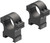 Leupold 180945 Open Range Cross-Slot Matte Black 1" High TSW|131150