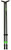 Primos 65483 Pole Cat Shooting Stick, Tall, Black Aluminum, 25-62" TSW|8869