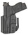 C&G Holsters 0026100 Covert IWB Black Kydex Belt Clip Fits Glock 42 TSW|151928