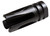 Wilson Combat TRATHG68 Accu-Tac Flash Hider Black Matte Melonite Steel with 5/8"-24 tpi Threads, 1.99" OAL & .865" Diameter for 30 Cal AR-Platform TSW|2590