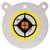 EZ-Aim 15598 Hardrock 8" Black/White/Yellow AR500 Steel Gong, 0.50" Thick, Hanging TSW|143525