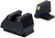 HK 51000939 Night Sight Set Fixed Green Tritium/Black Frame Fits HK VP9 9mm Luger TSW|178744
