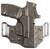 DeSantis Gunhide 195KA8WZ0 Veiled Partner OWB Black Kydex Belt Slide Fits Springfield Prodigy w/wo Red Dot Fits 4.25-5" Barrel Right Hand TSW|149549