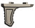 Q LLC ACCQSERTBSLAL Deluxe Q-Sert Barricade Stop Large Silver Anodized Aluminum TSW|176946