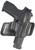Bianchi 15706 Black Widow OWB Size 01 Black Leather Belt Slide Fits S&W J Frame Fits Taurus 85 Fits Charter Arms Undercover Right Hand TSW|29324