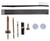 Tapco TAP22011 AR Field Gun Cleaning Kit 223 Cal/5.56mm 12 Black TSW|184293