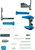 Timber Creek Outdoors ARLPKB Lower Parts Kit Blue Anodized Aluminum for AR-15 TSW|146532