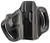 DeSantis Gunhide 086BA8BZ0 Mini Slide OWB Black Leather Belt Slide Fits Glock 43/43x/48 Belt 1.75" Wide Black Hand TSW|153173