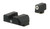 AmeriGlo GL5101 i-Dot Sight Set for Glock Green Tritium White Outline Front Sight-Green Tritium Rear Sight TSW|100818