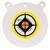 EZ-Aim 15600 Hardrock 10" AR500 Steel Gong Shooting Target .50" Thickness White / Yellow / Black TSW|143527