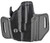 Bianchi 51831 Allusion Assent Pro-Fit OWB Size 11 Black Leather Belt Slide Compatible w/Glock 26/S&W M&P Shield/S&W M&P Compact/FN FNS Compact Belt Up to 1.50" Wide Right Hand TSW|133361
