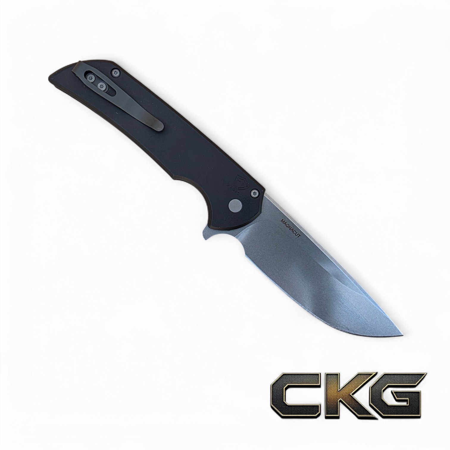 マナティ ProTech Mordax MX101 | Black Handle Stonewash Magnacut Blade Knife