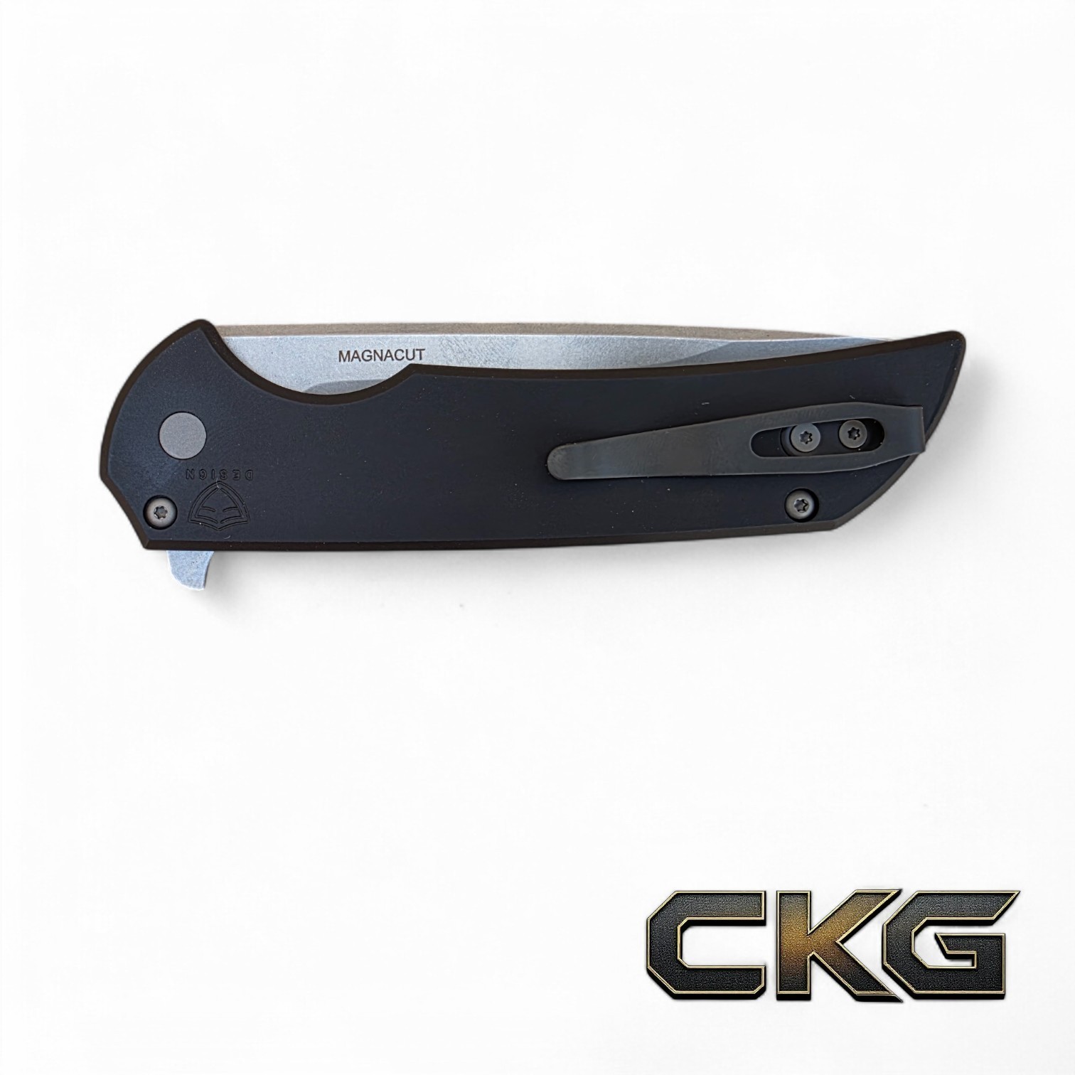 マナティ ProTech Mordax MX101 | Black Handle Stonewash Magnacut Blade Knife