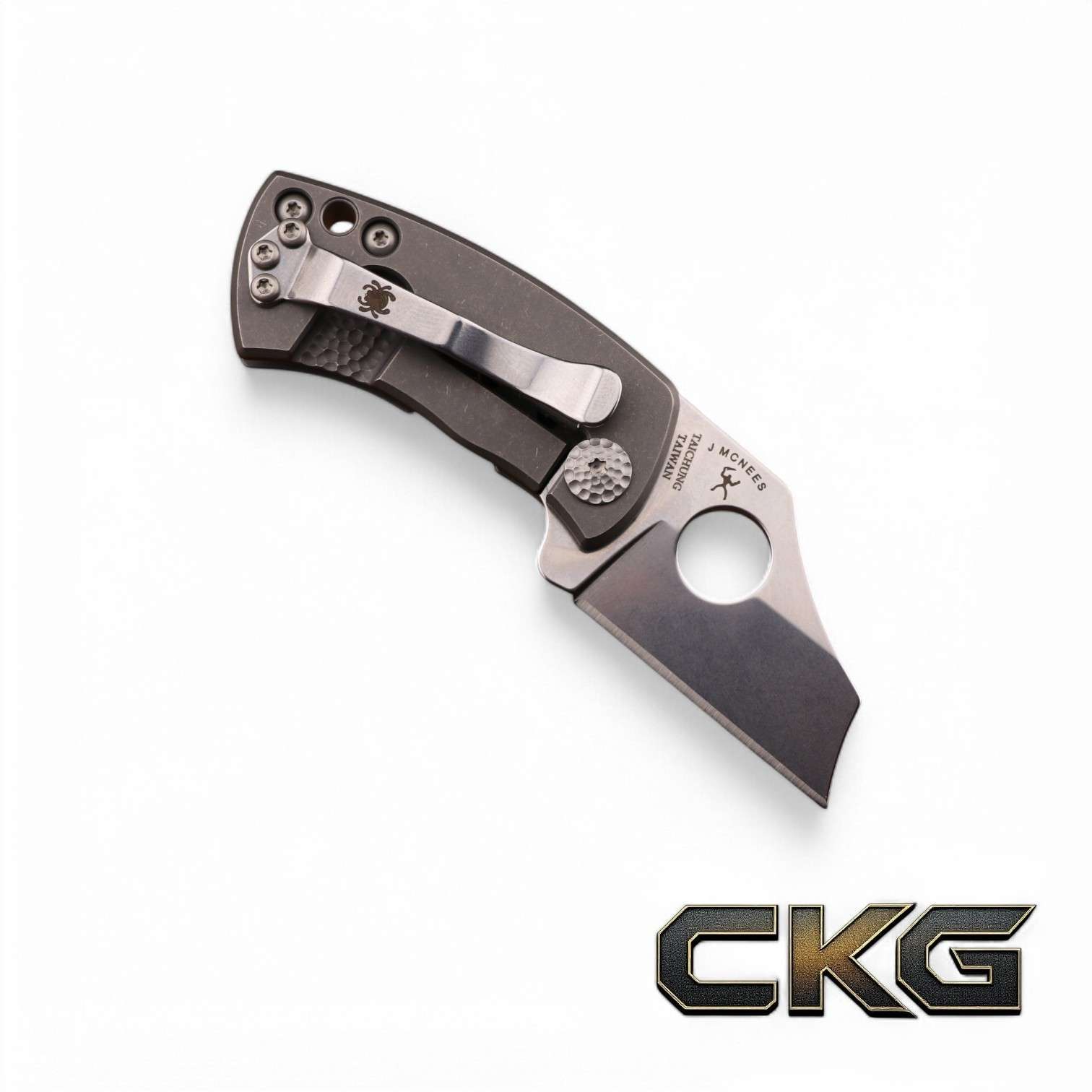 McNees Knives SpyderCo McBee | Flying Tiger Engraved