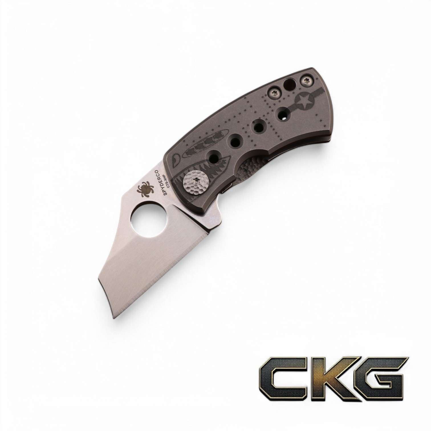 McNees Knives SpyderCo McBee | Flying Tiger Engraved