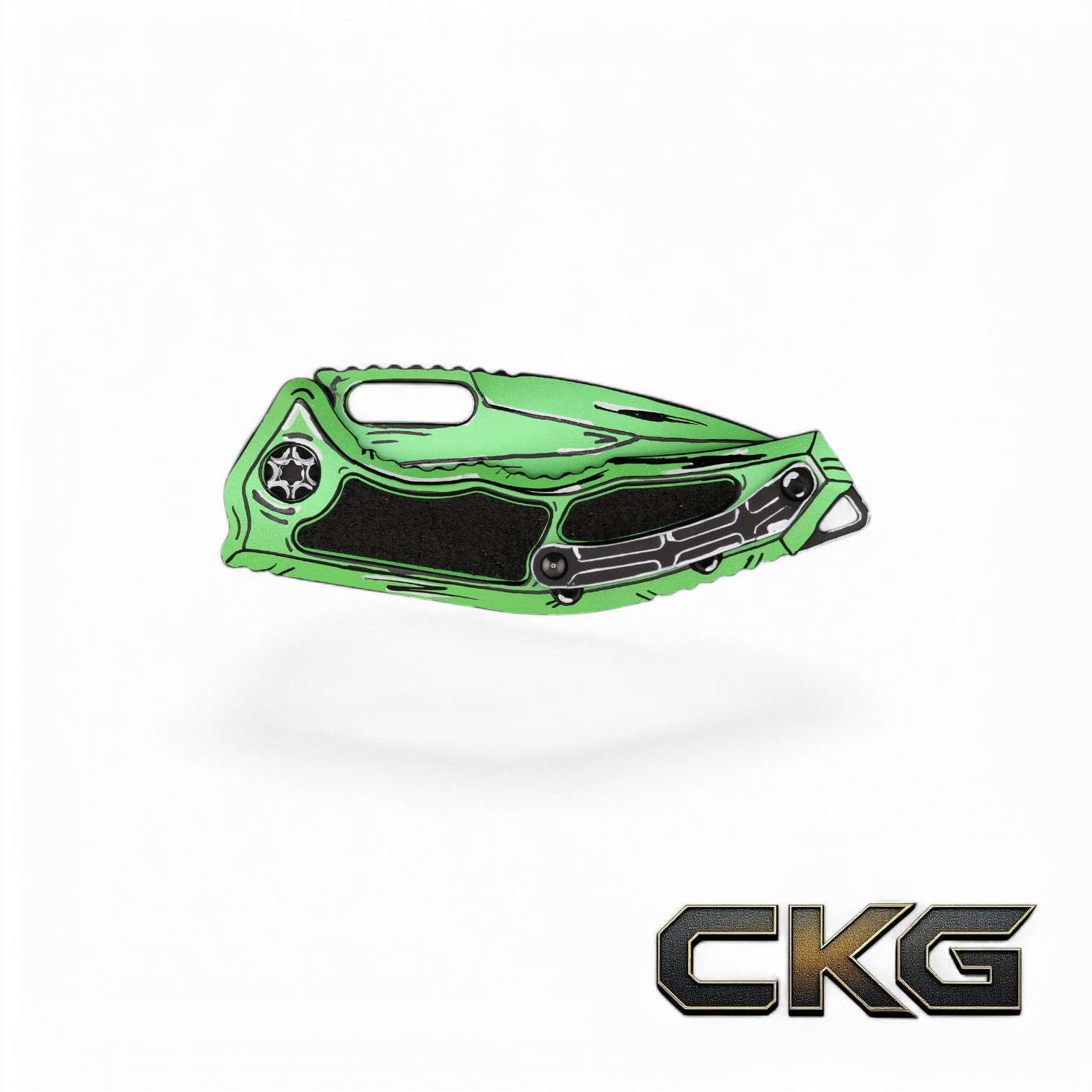 the GazettE/TOUR11-12 VENOMOUS CELL FIN… Heretic Knives Medusa Auto Cel Shade Toxic Green | Standard