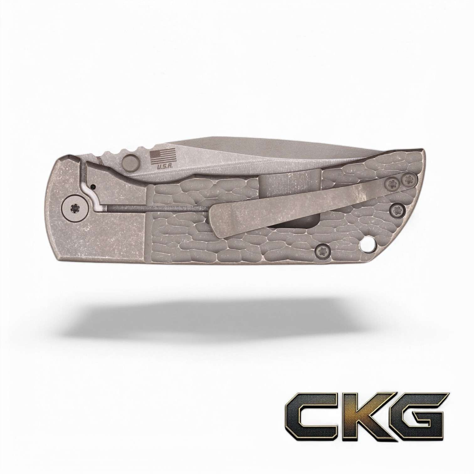 McNees Knives Mac 2 3.5 Spearpoint Blade | Jigged Bolster