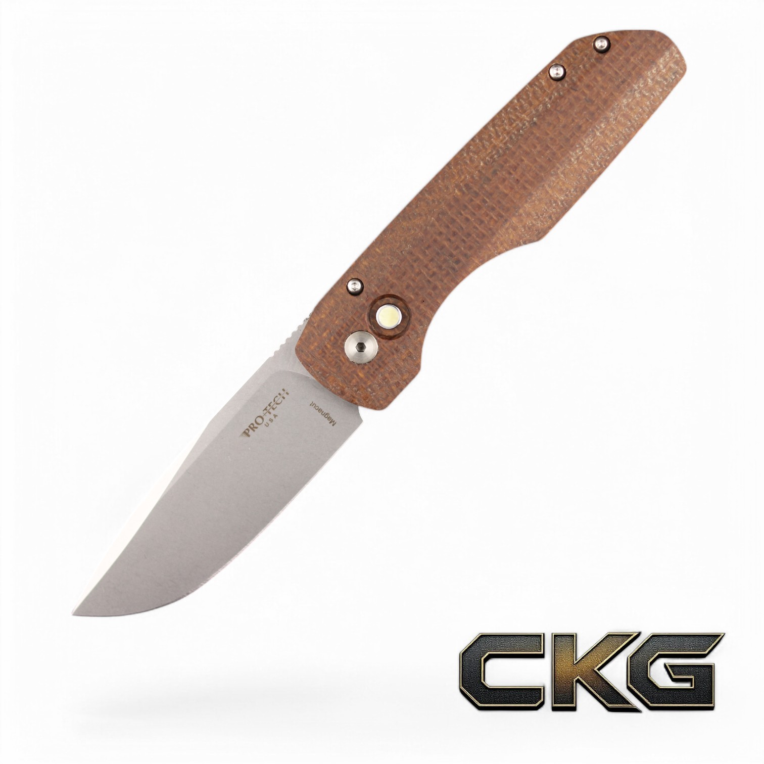 Protech Knives 2025 Blade TX Vero Synapse | Burlap Micarta