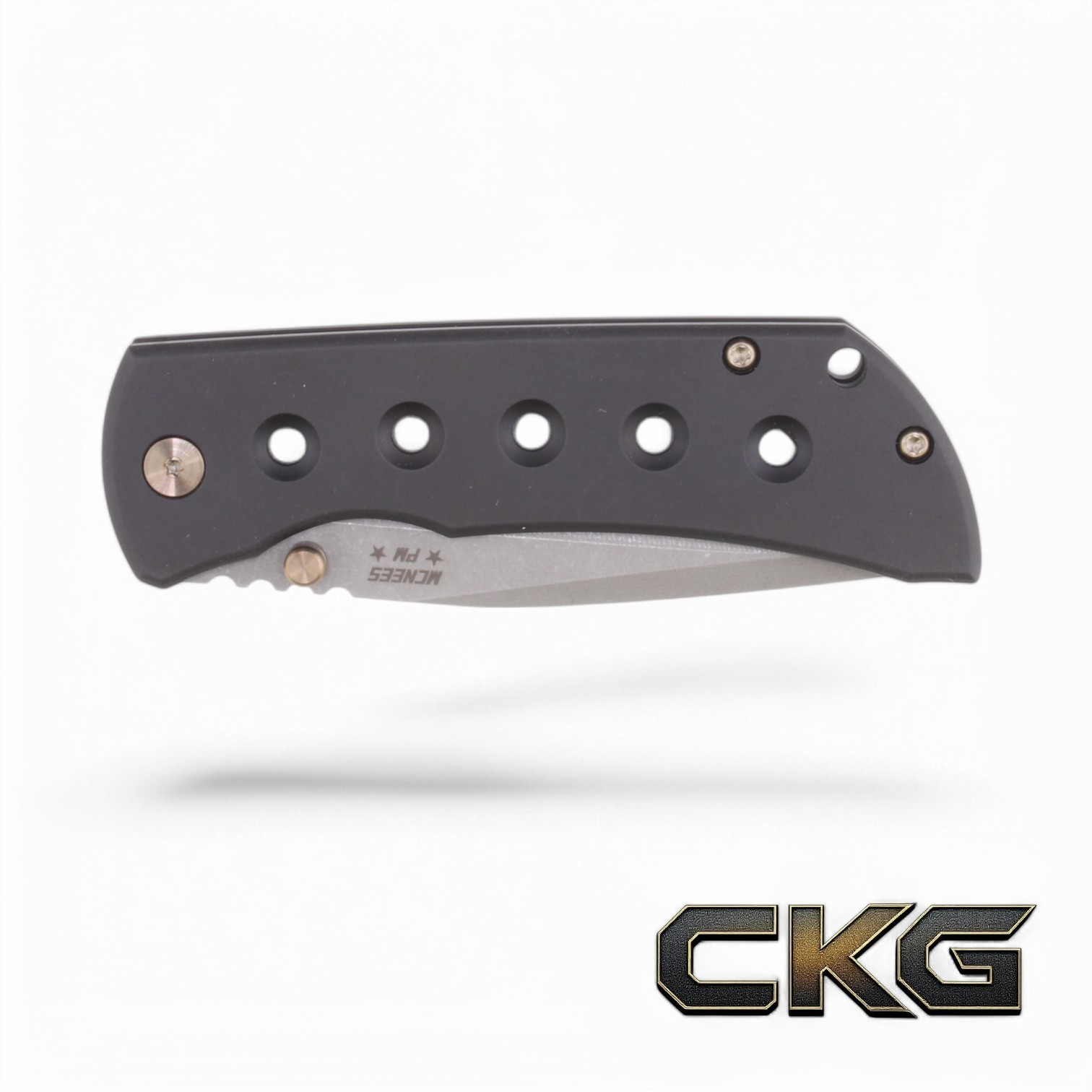 McNees Knives Mac 2 3.5 | Blackout Speedhole Tanto Bronze