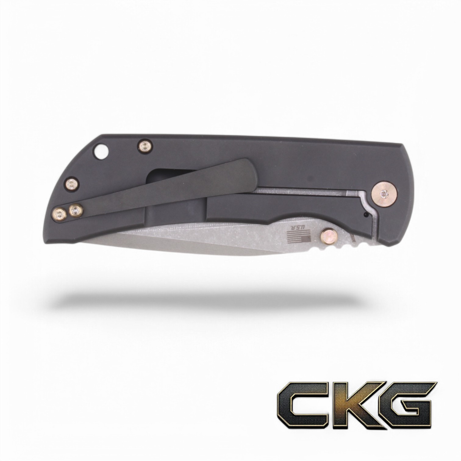 McNees Knives Mac 2 3.5 | Blackout Speedhole Tanto Bronze
