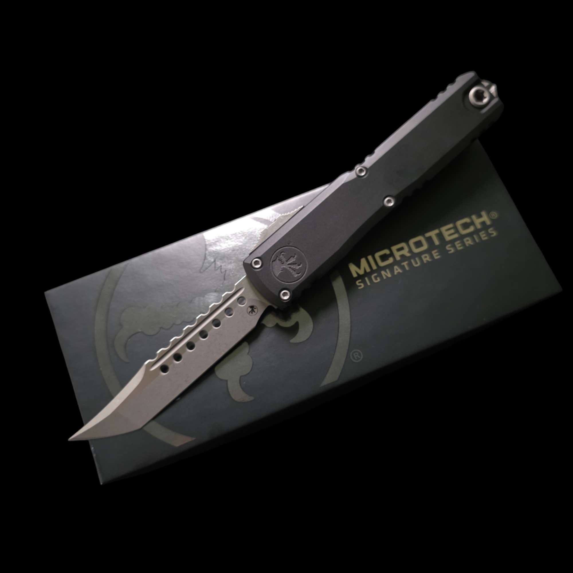 Microtech Ultratech GEN III ZBP: Hellhound Apocalyptic