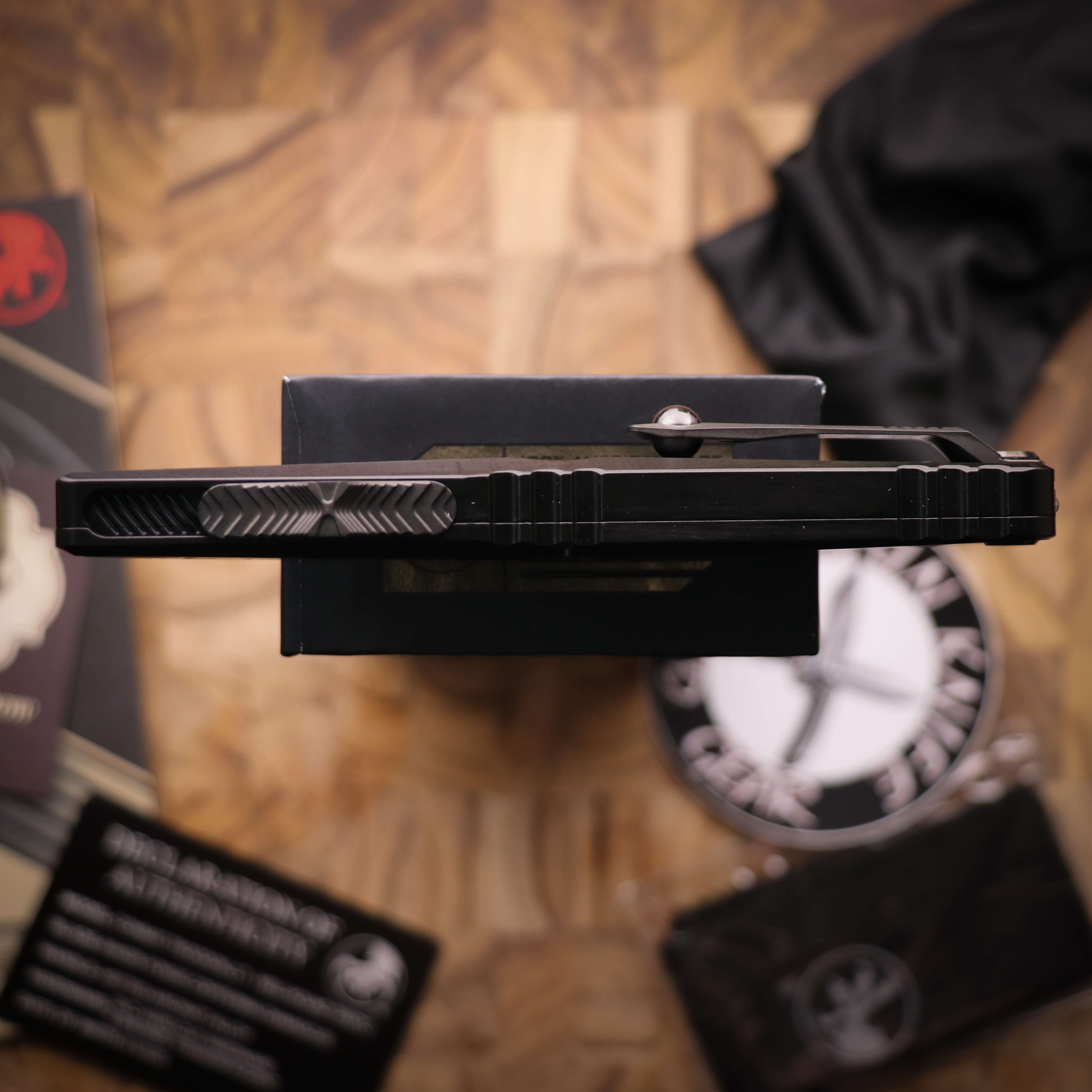 Microtech Combat Troodon Hellhound - Baker Forge