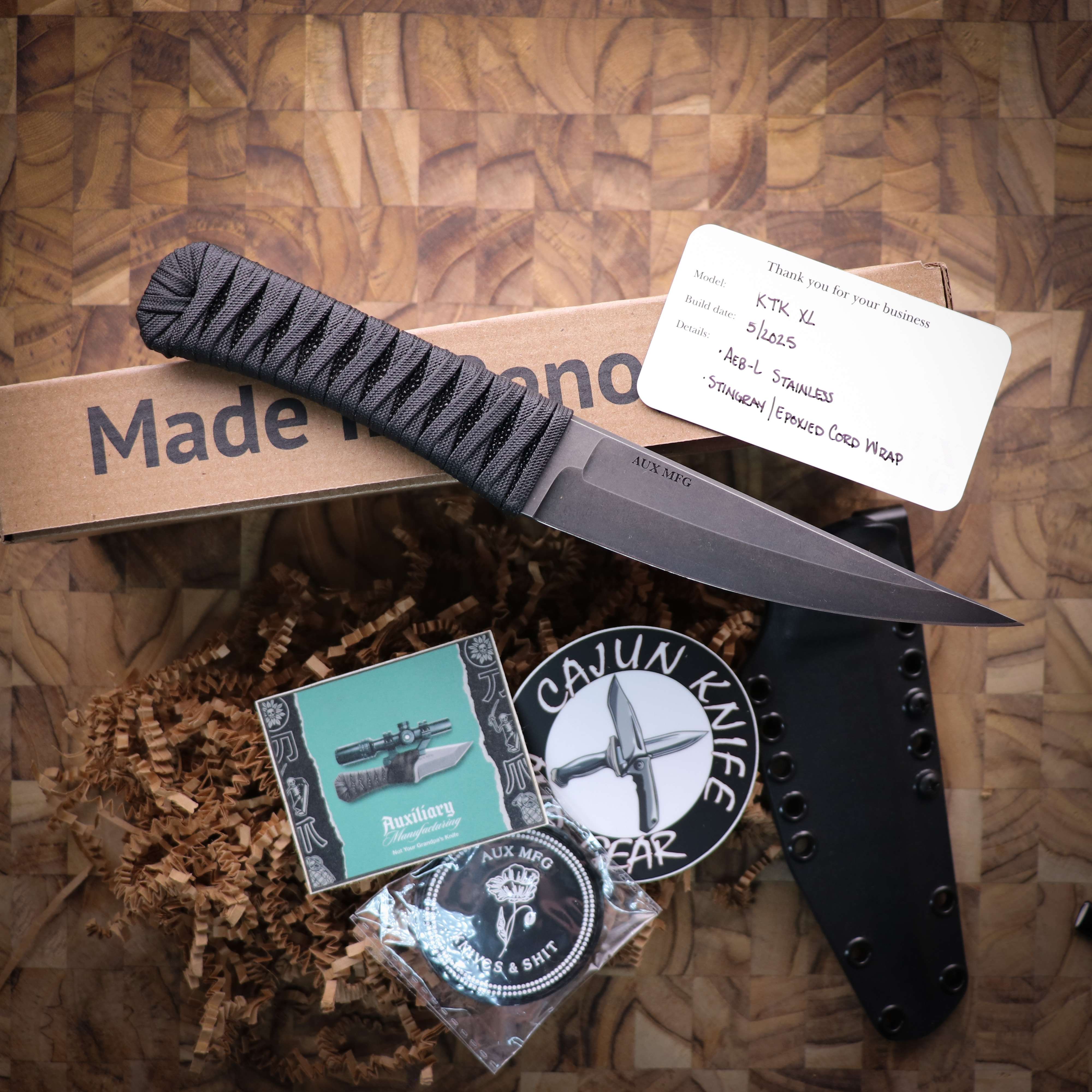 Auxiliary Manufacturing KTK XL Wrap