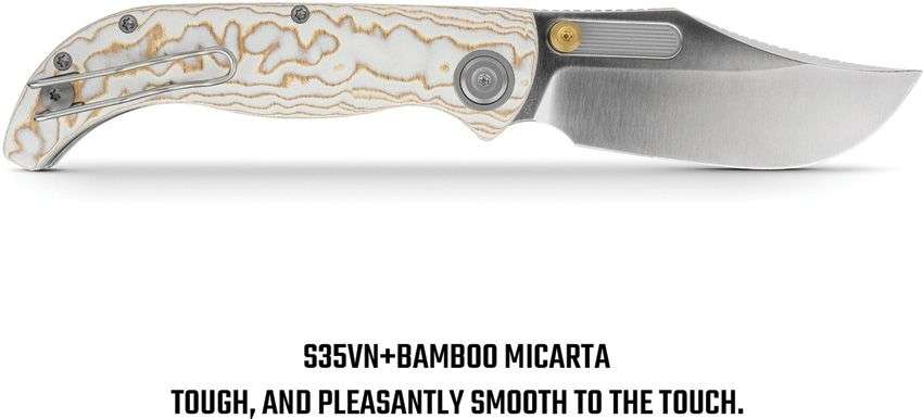 Vosteed Naga Top Linerlock Micarta Knife - Premium Outdoor & EDC